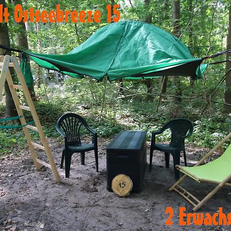 Baumzeltdorf Ostseebreeze Direkt Am Strand Dranske Buitenkant foto