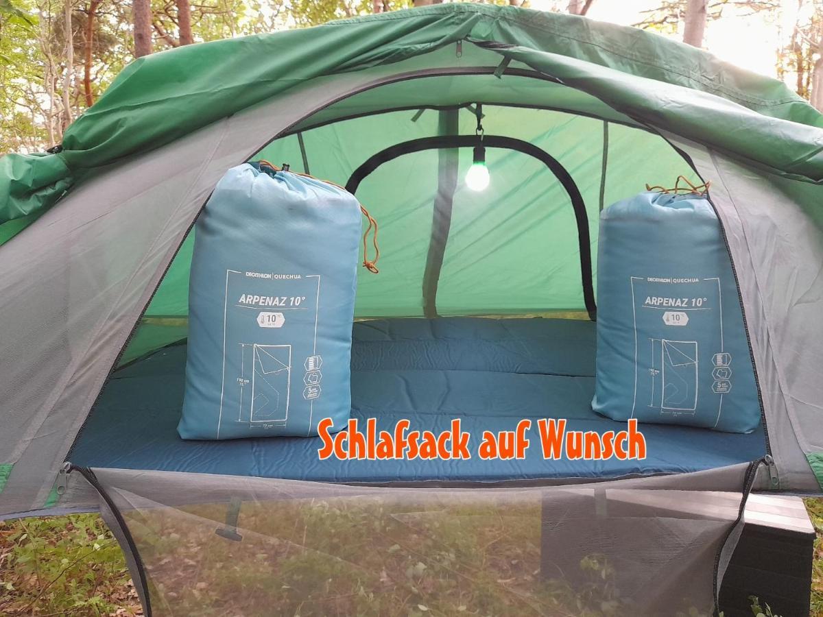 Baumzeltdorf Ostseebreeze Direkt Am Strand Dranske Buitenkant foto