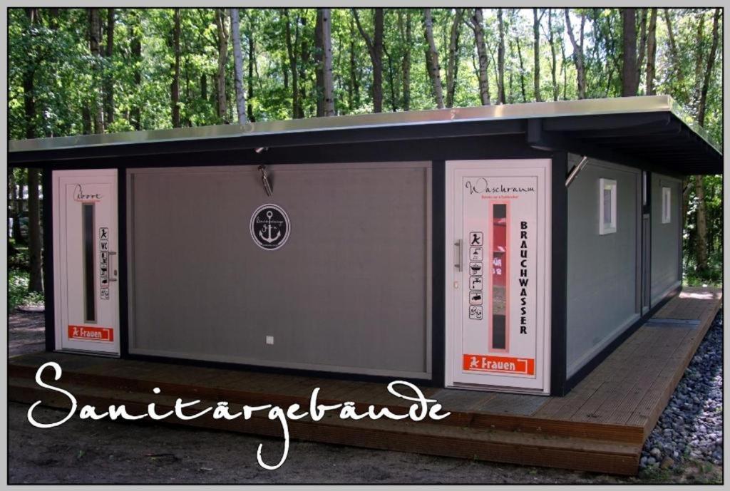 Baumzeltdorf Ostseebreeze Direkt Am Strand Dranske Buitenkant foto