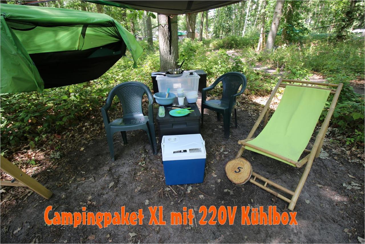 Baumzeltdorf Ostseebreeze Direkt Am Strand Dranske Buitenkant foto