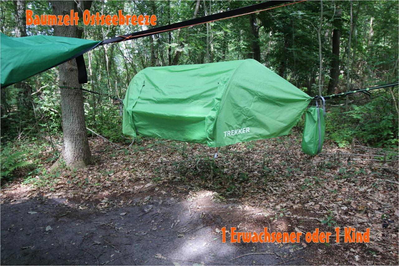 Baumzeltdorf Ostseebreeze Direkt Am Strand Dranske Buitenkant foto