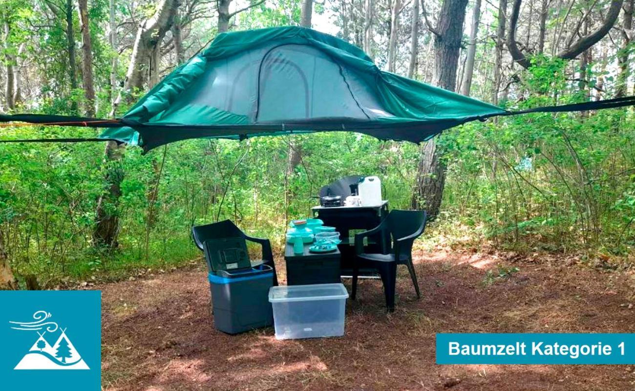 Baumzeltdorf Ostseebreeze Direkt Am Strand Dranske Buitenkant foto